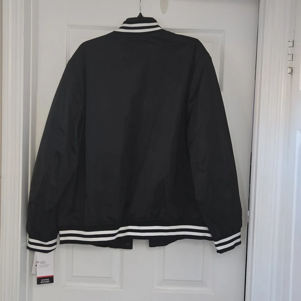 Champion Black and White Bomber Jacket - Picture 4 of 6